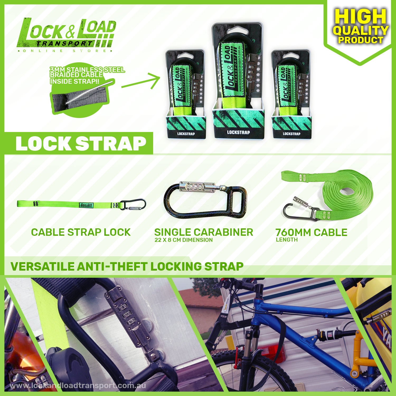 Lock and Load New Product - Lockstrap on its way to our store. Pre-order now!